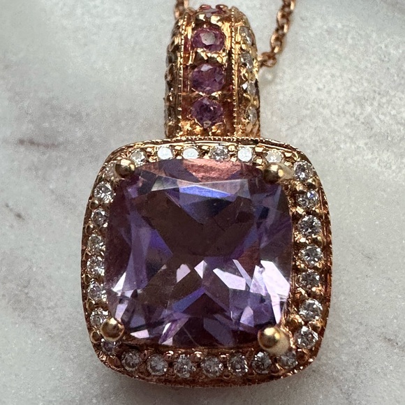 14k levian necklace and ring set - Picture 6 of 12